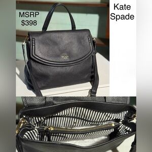 Kate Spade Black Satchel Bag